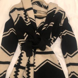 Lauren Ralph Lauren Sweater with Wrap Tie PM